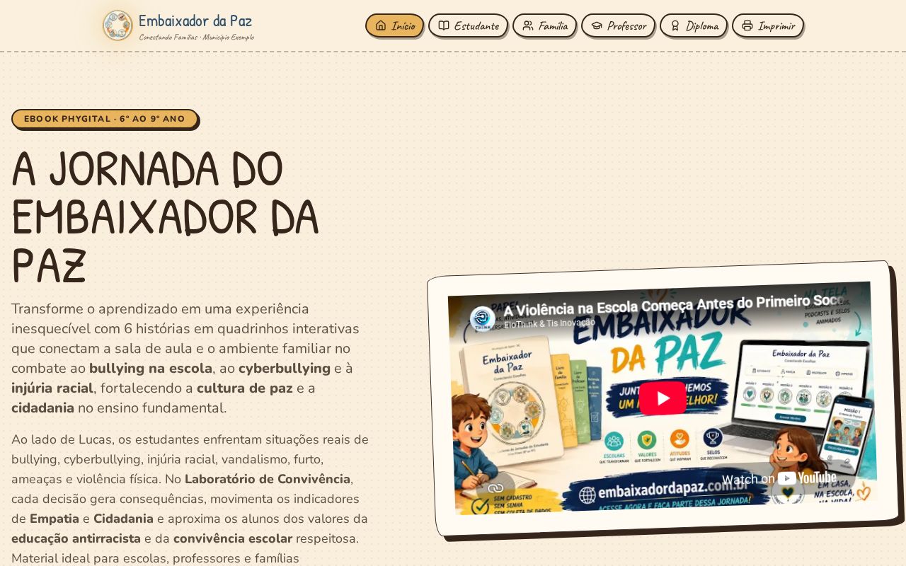 A Jornada do Embaixador da Paz